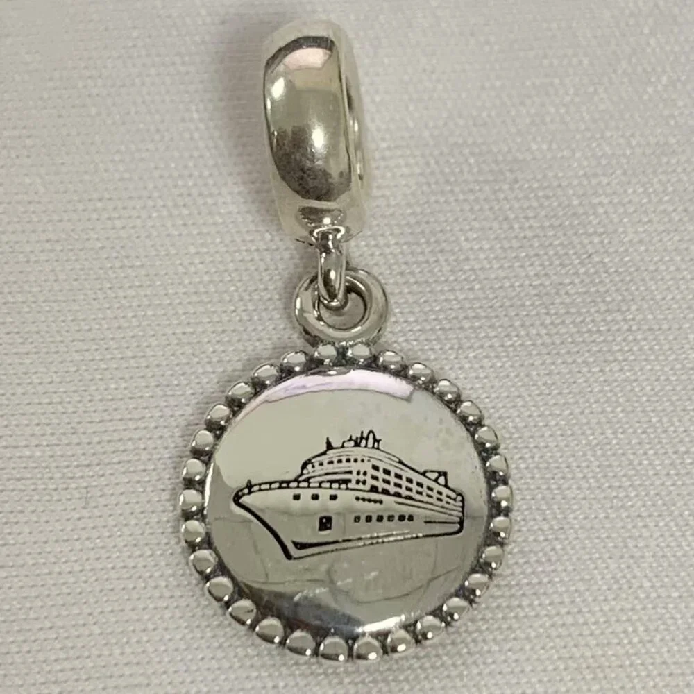 Pandora Cruise Line Ship Exclusive Charm, S925 Silver Jewelry